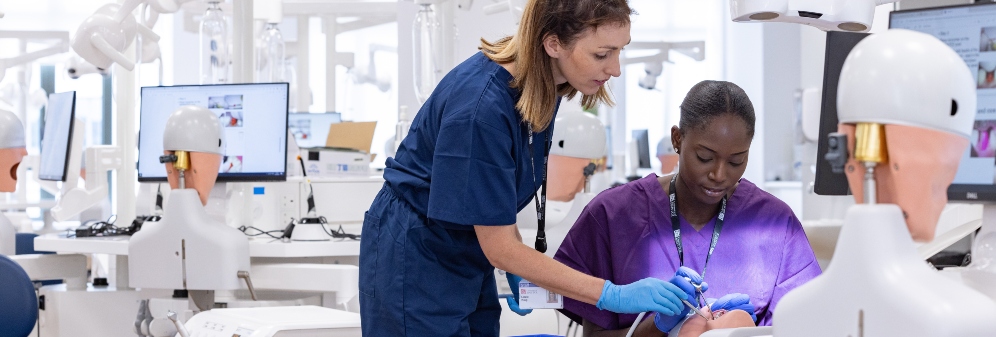 Clinician and student in the new CSL